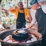 Piláf Nap/ üzbég plov rendezvényre