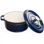 Grand Feu öntöttvas edény 3,5 literes, sötétkék