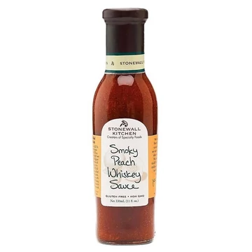 Smoky Peach Whiskey Sauce