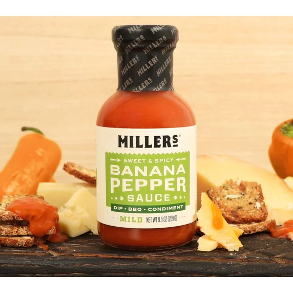 Miller's Banana Pepper Sauce/ MILD