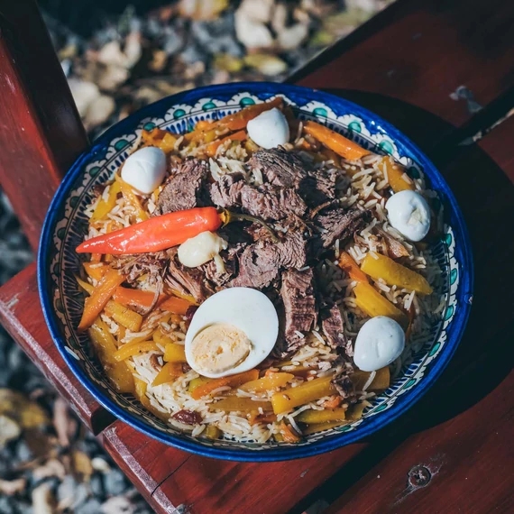 Piláf Nap/ üzbég plov rendezvényre
