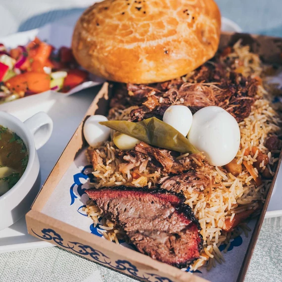 Piláf Nap/ üzbég plov rendezvényre