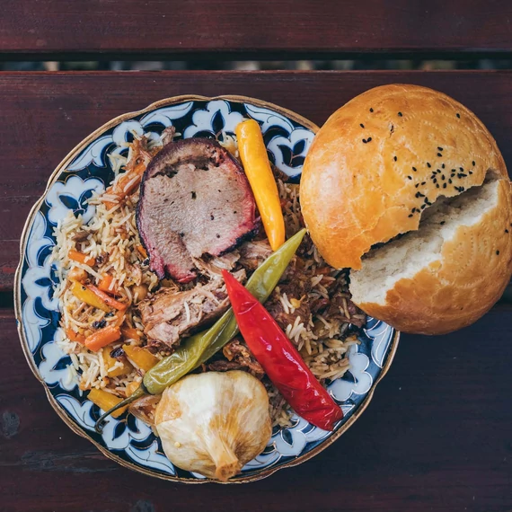 Piláf Nap/ üzbég plov rendezvényre