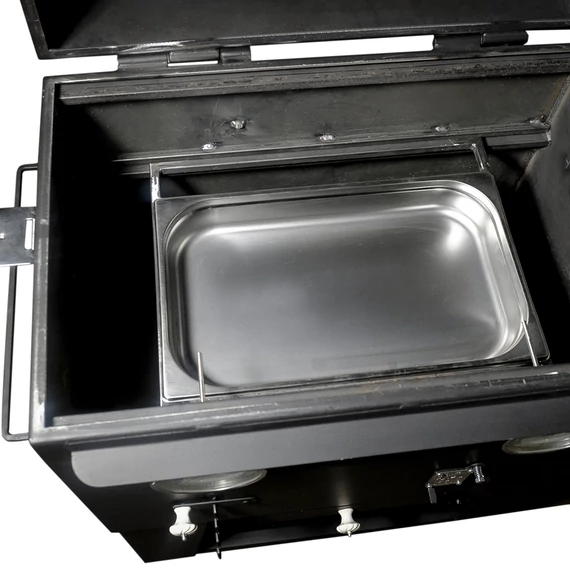 GN-edény tartókeret/ El Diablito szmókerhez