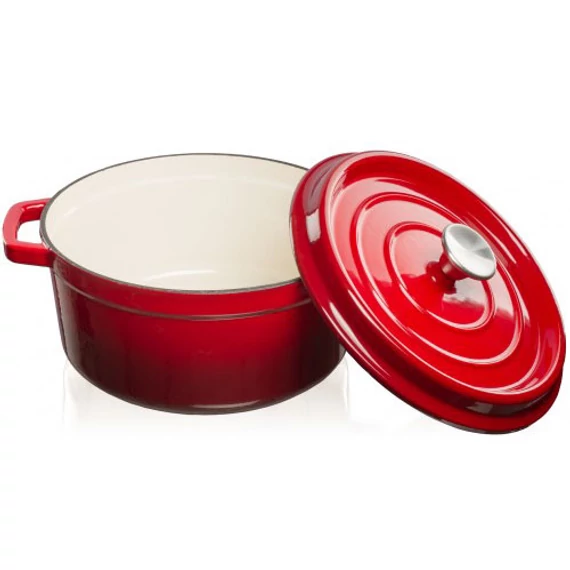 Grand Feu öntöttvas edény 4.7 literes, piros