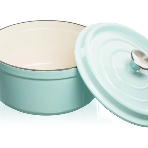 Grand Feu öntöttvas edény 4.7 literes, világoskék