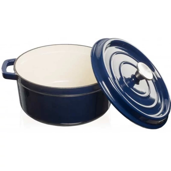 Grand Feu öntöttvas edény 3,5 literes, sötétkék