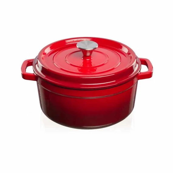 Grand Feu öntöttvas edény 3,5 literes, piros