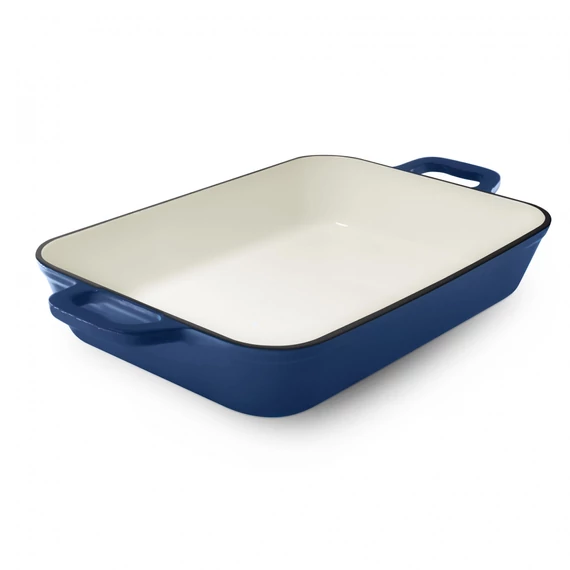 Grand Feu öntöttvas tepsi, sötétkék