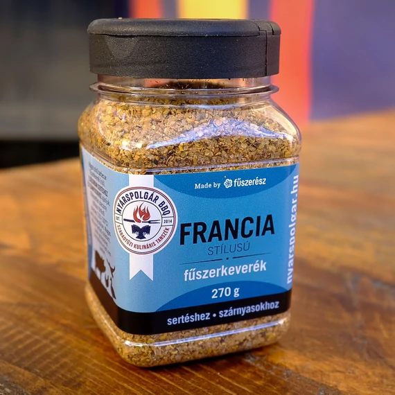 Nyárspolgár BBQ Francia stílusú Rub