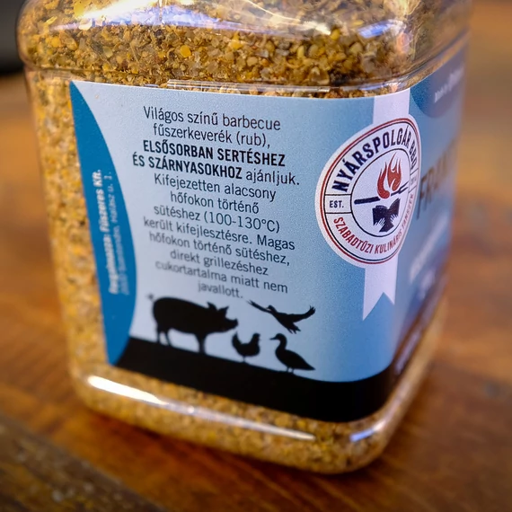 Nyárspolgár BBQ Francia stílusú Rub