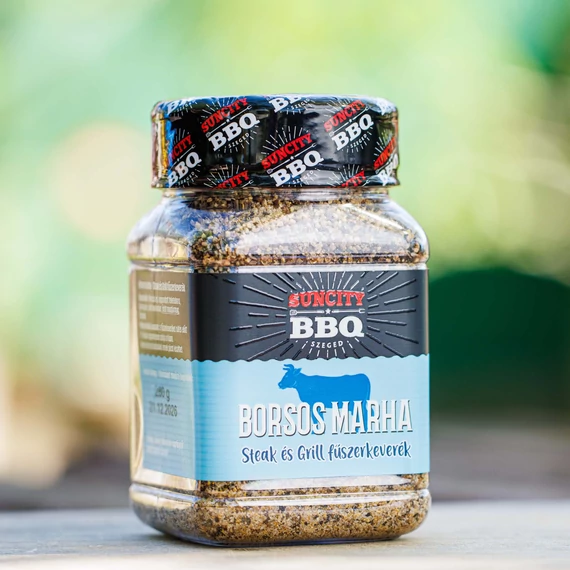 Borsos Marha – SunCity BBQ Steak & Grill fűszerkeverék