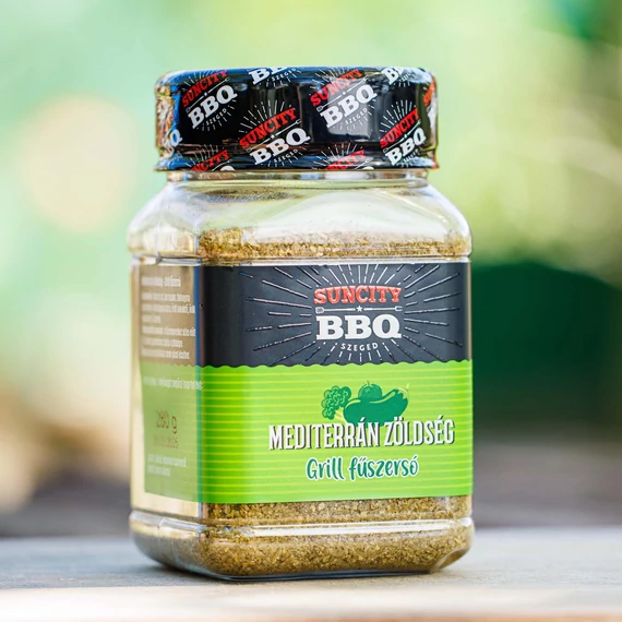 Mediterrán zöldség – SunCity BBQ Grill fűszersó