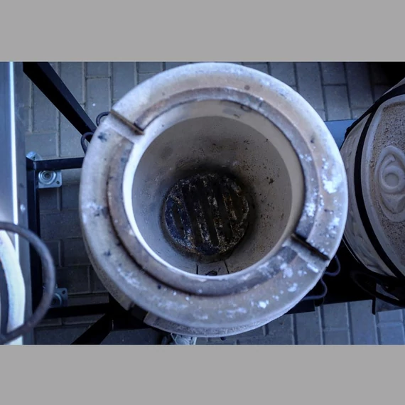 Kétkemencés tandori-kocsi