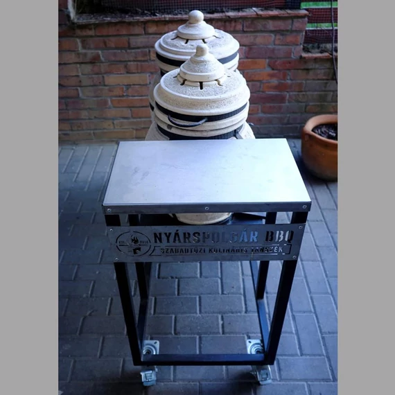 Kétkemencés tandori-kocsi